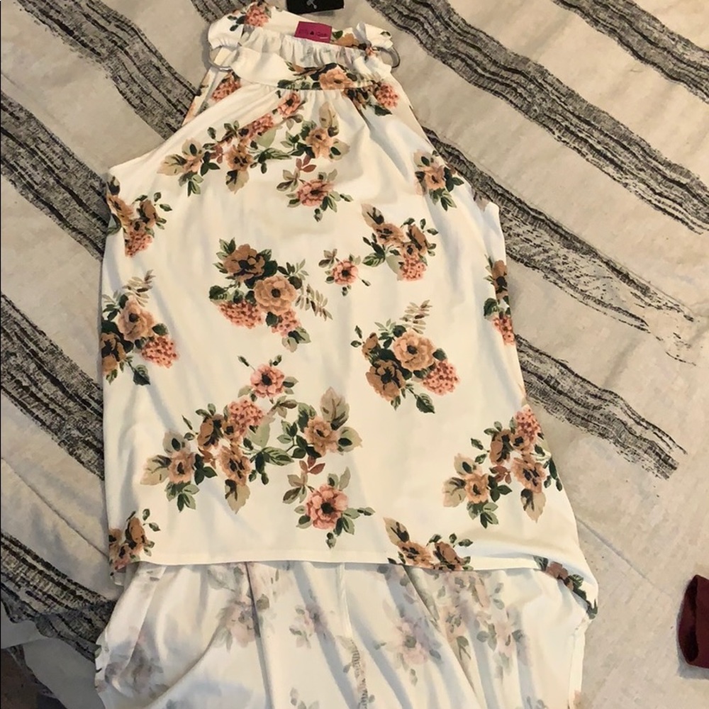 Western style floral top